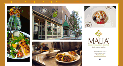 Desktop Screenshot of maliafoods.com