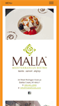 Mobile Screenshot of maliafoods.com